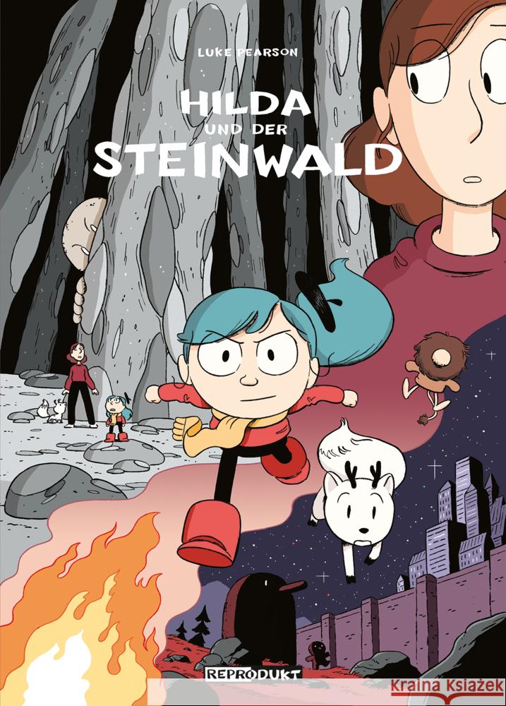 Hilda und der Steinwald Pearson, Luke 9783956402456 Reprodukt - książka