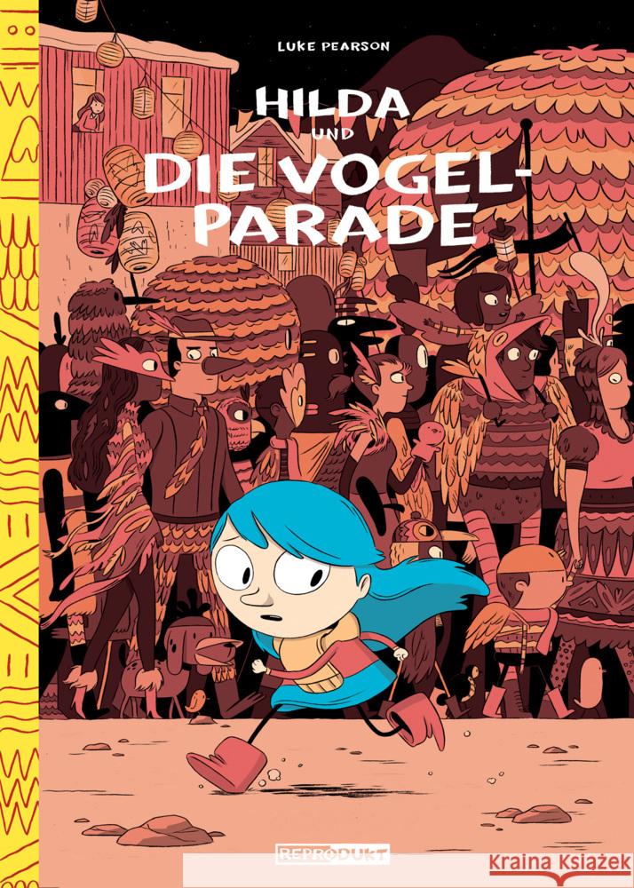 Hilda und die Vogelparade Pearson, Luke 9783943143966 Reprodukt - książka