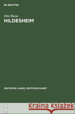Hildesheim Otto Beyse 9783112356951 De Gruyter - książka