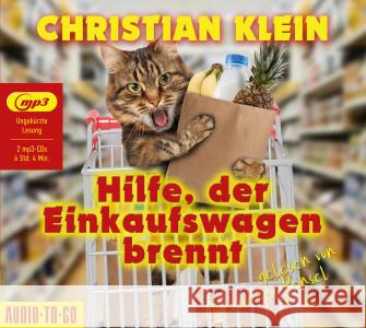 Hilfe, der Einkaufswagen brennt! Klein, Christian 9783965190535 Tonpool Medien - książka