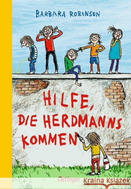 Hilfe, die Herdmanns kommen! Robinson, Barbara 9783789107719 Oetinger - książka