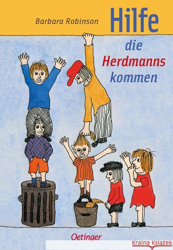 Hilfe, die Herdmanns kommen 1 Robinson, Barbara 9783751203241 Oetinger - książka