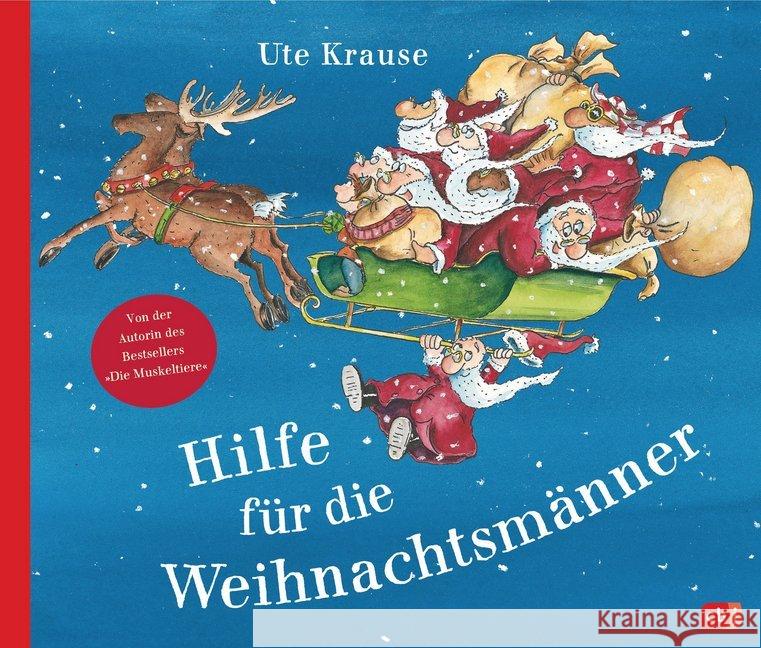 Hilfe für die Weihnachtsmänner Krause, Ute 9783570177068 cbj - książka