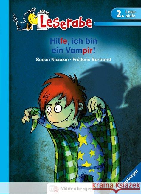 Hilfe, ich bin ein Vampir! : Lesestufe 2 Niessen, Susan 9783619144471 Ravensburger Buchverlag - książka