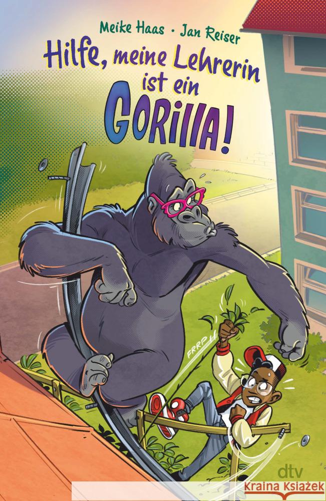 Hilfe, meine Lehrerin ist ein Gorilla Haas, Meike 9783423764926 DTV - książka