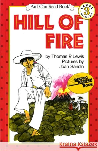 Hill of Fire Thomas P. Lewis Joan Sandin 9780064440400 HarperTrophy - książka