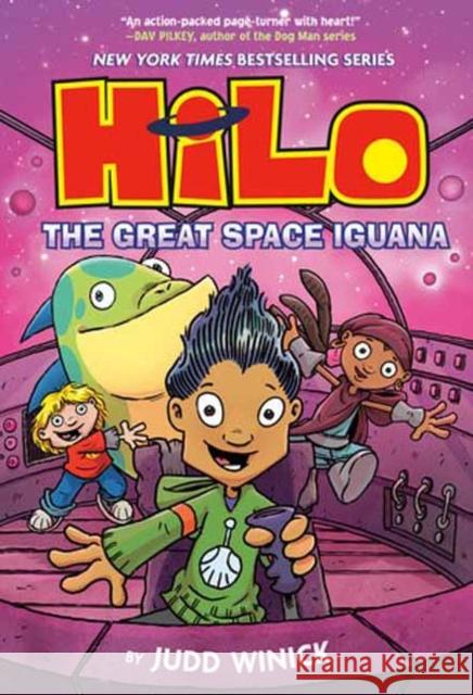 Hilo Book 11: The Great Space Iguana: (A Graphic Novel) Judd Winick 9780593807095 Random House Graphic - książka