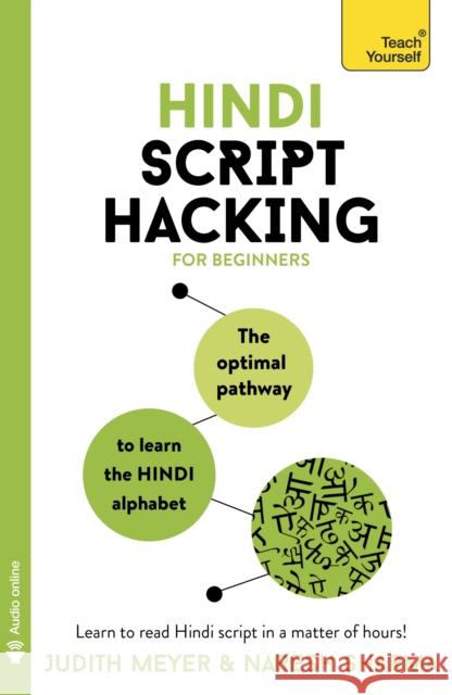 Hindi Script Hacking: The optimal pathway to learn the Hindi alphabet Naresh Sharma 9781473680067 John Murray Press - książka