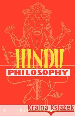 Hindu Philosophy Theos Bernard 9780806529219 Philosophical Library - książka