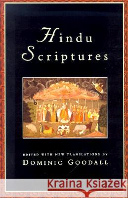 Hindu Scriptures Dominic Goodall 9780520207783 University of California Press - książka