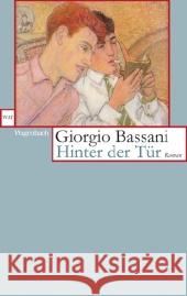 Hinter der Tür : Roman Bassani, Giorgio Schlüter, Herbert  9783803125965 Wagenbach - książka