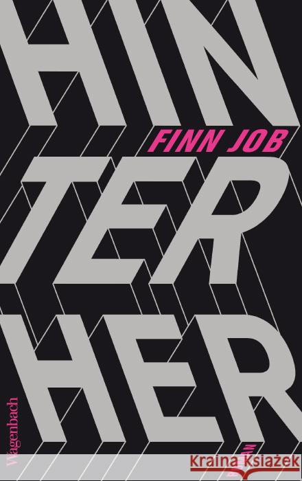Hinterher Job, Finn 9783803133489 Wagenbach - książka