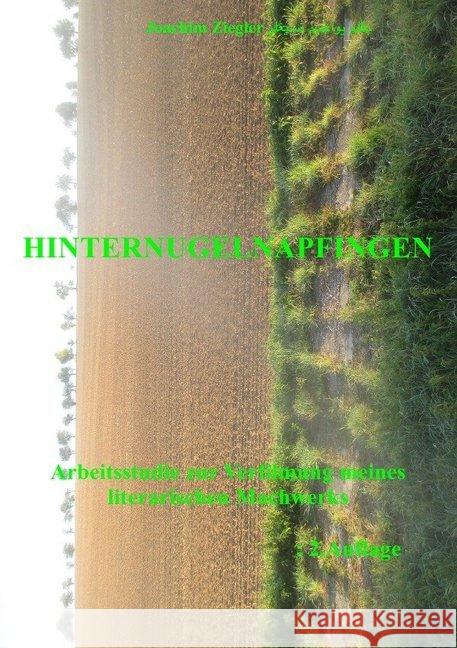 Hinternugelnapfingen Arbeitsstudie zur Verfilmung meines literarischen Machwerks; 2.Auflage Ziegler, Joachim 9783746791517 epubli - książka