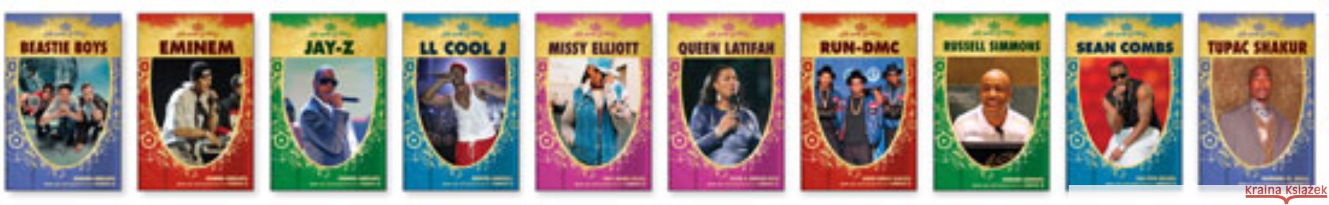 Hip-hop Stars Set Chelsea House Publishers   9780791097366 Chelsea House Publishers - książka