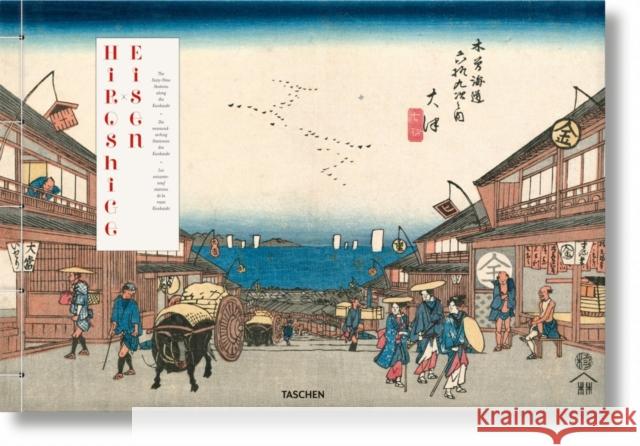 Hiroshige & Eisen. The Sixty-Nine Stations along the Kisokaido Rhiannon Paget 9783836539388 Taschen GmbH - książka