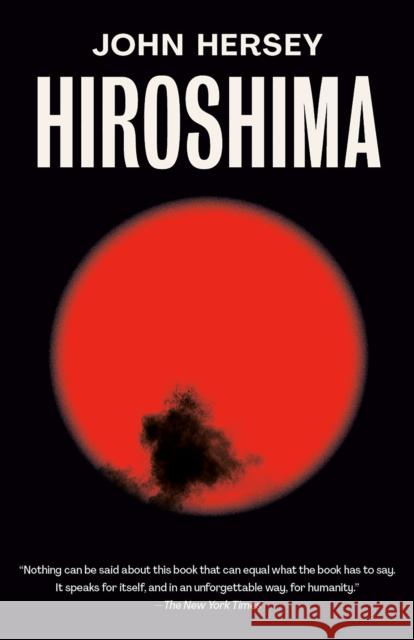 Hiroshima John Hersey 9780593082362 Vintage - książka