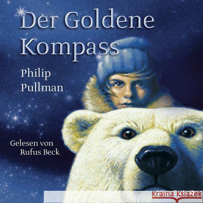 His Dark Materials - Der Goldene Kompass, 11 Audio-CDs : 11 CDs, Lesung. CD Standard Audio Format Pullman, Philip 9783745600544 Silberfisch - książka