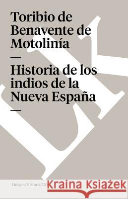 Historia de Los Indios de la Nueva España Motolinía, Toribio de Benavente de 9788498165388 Linkgua - książka