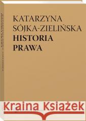 Historia prawa Katarzyna Sójka-Zielińska 9788382868050 Wolters Kluwer - książka