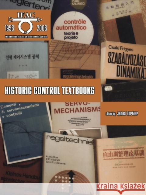 Historic Control Textbooks Janos Gertler 9780080453460 Elsevier - książka