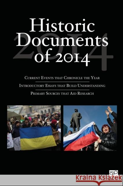 Historic Documents of 2014  9781483380520 Not Avail - książka