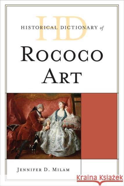 Historical Dictionary of Rococo Art Jennifer Dawn Milam 9780810861831 Scarecrow Press - książka