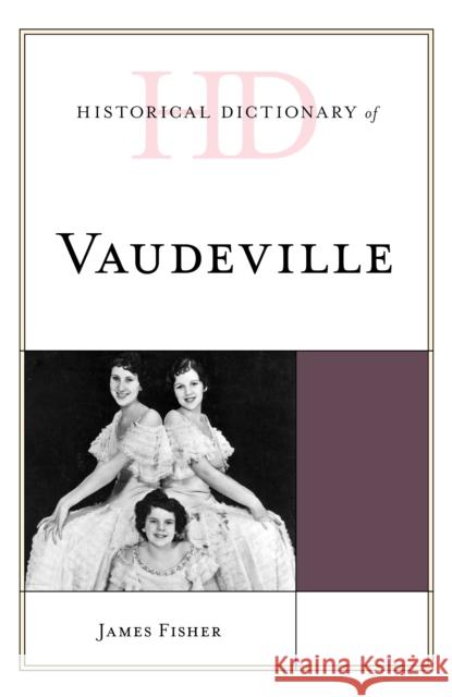 Historical Dictionary of Vaudeville James Fisher 9781538113349 Rowman & Littlefield Publishers - książka