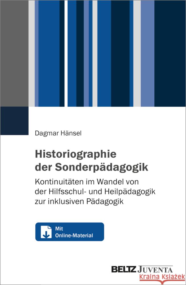 Historiographie der Sonderpädagogik Hänsel, Dagmar 9783779977582 Beltz Juventa - książka