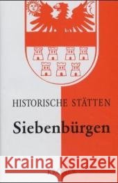 Historische Stätten Siebenbürgen Roth, Harald   9783520330017 Kröner - książka
