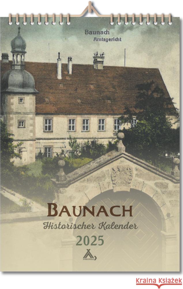 Historischer Kalender 2025 Baunach  9783887781002 Spurbuchverlag - książka