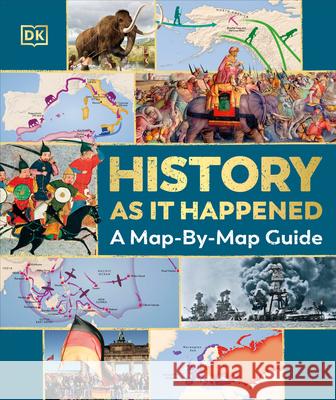 History as It Happened DK 9780593843789 DK Publishing (Dorling Kindersley) - książka