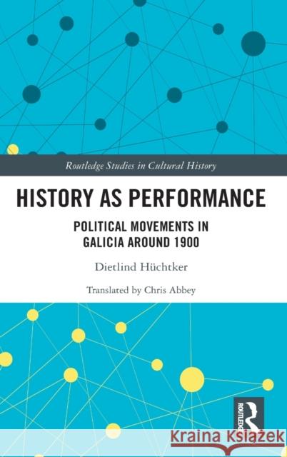 History as Performance: Political Movements in Galicia Around 1900 H 9780367545710 Routledge - książka