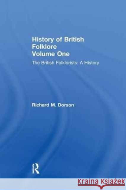 History British Folklore: Volume 1  9780415605908 Routledge - książka