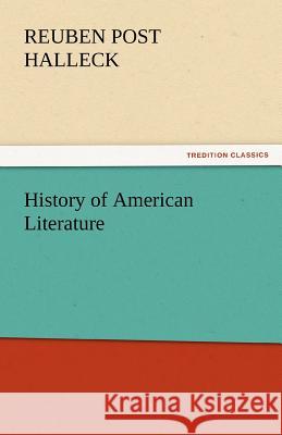 History of American Literature  9783842462984 tredition GmbH - książka