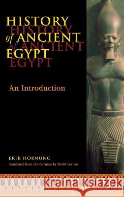 History of Ancient Egypt Hornung, Erik 9780801434716 Cornell University Press - książka