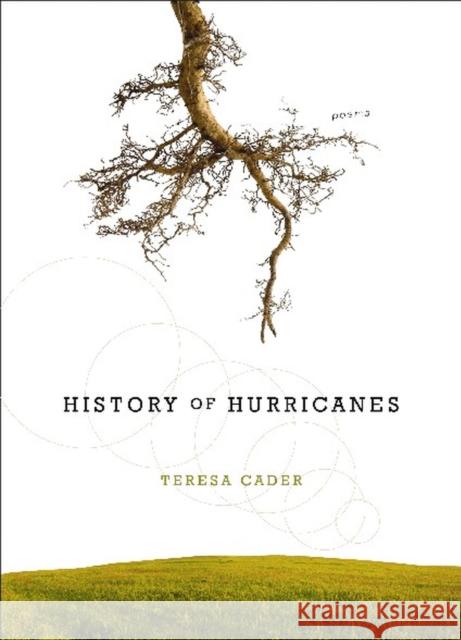 History of Hurricanes Cader, Teresa 9780810125766 Triquarterly Books - książka