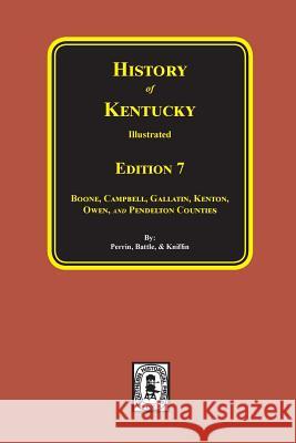 History of Kentucky: the 7th Edition. Battle, F. a. 9780893081393 Southern Historical Press, Inc. - książka