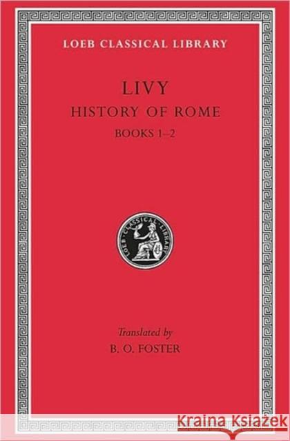 History of Rome Livy 9780674991262 Harvard University Press - książka