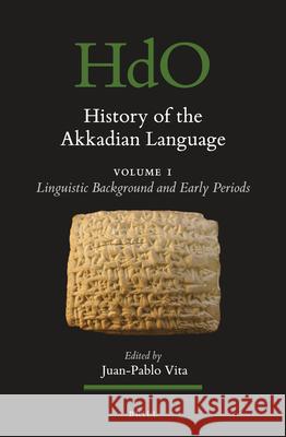 History of the Akkadian Language (2 Vols) Juan-Pablo Vita 9789004445208 Brill - książka