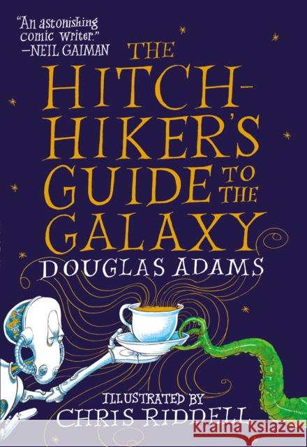 Hitchhiker's Guide to the Galaxy: The Illustrated Edition Douglas Adams 9780593359440 Del Rey Books - książka