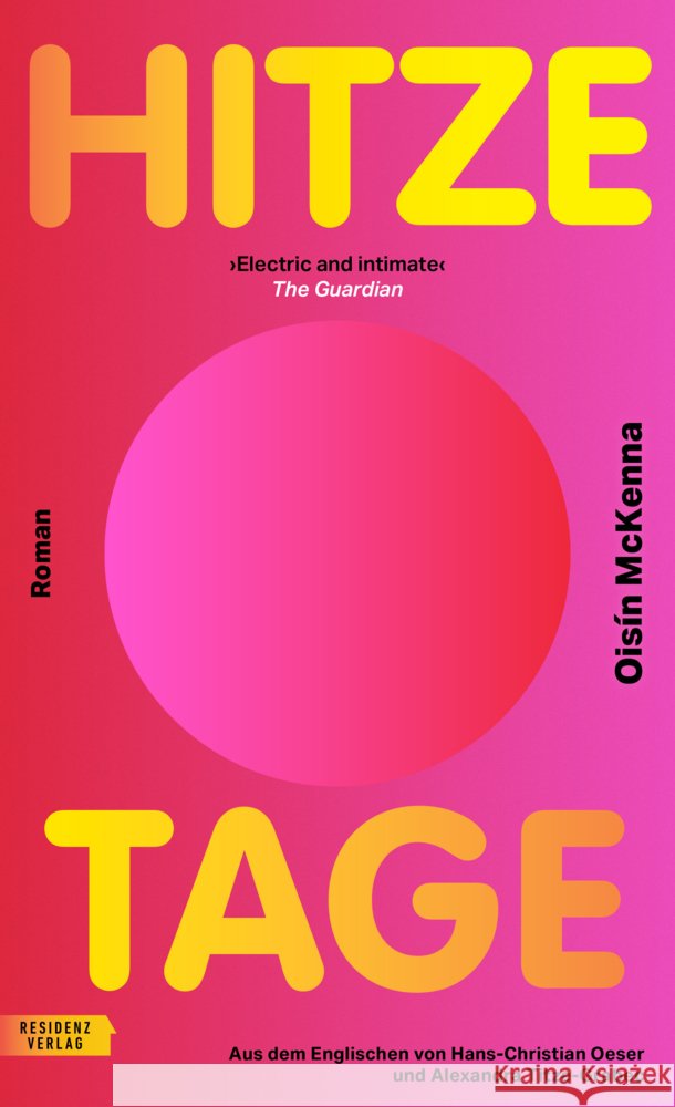 Hitzetage McKenna, Oisín 9783701718221 Residenz - książka