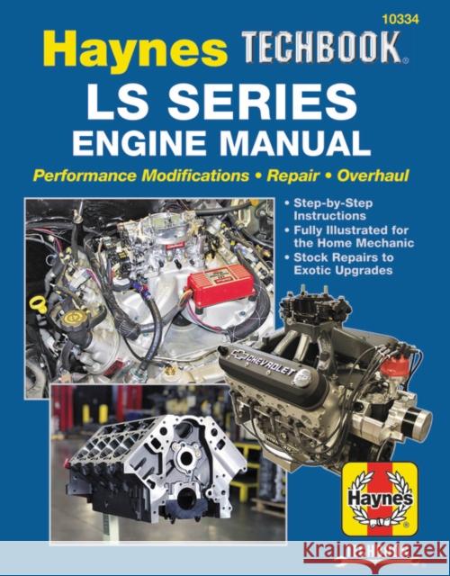 HM LS Series Engine Manual Haynes Techbook Haynes 9781620923177 Haynes Manuals Inc - książka