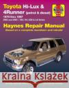 HM Toyota Hi Lux 2&4wd 4 Runne D&P 79-97  9781620922958 Haynes Manuals Inc