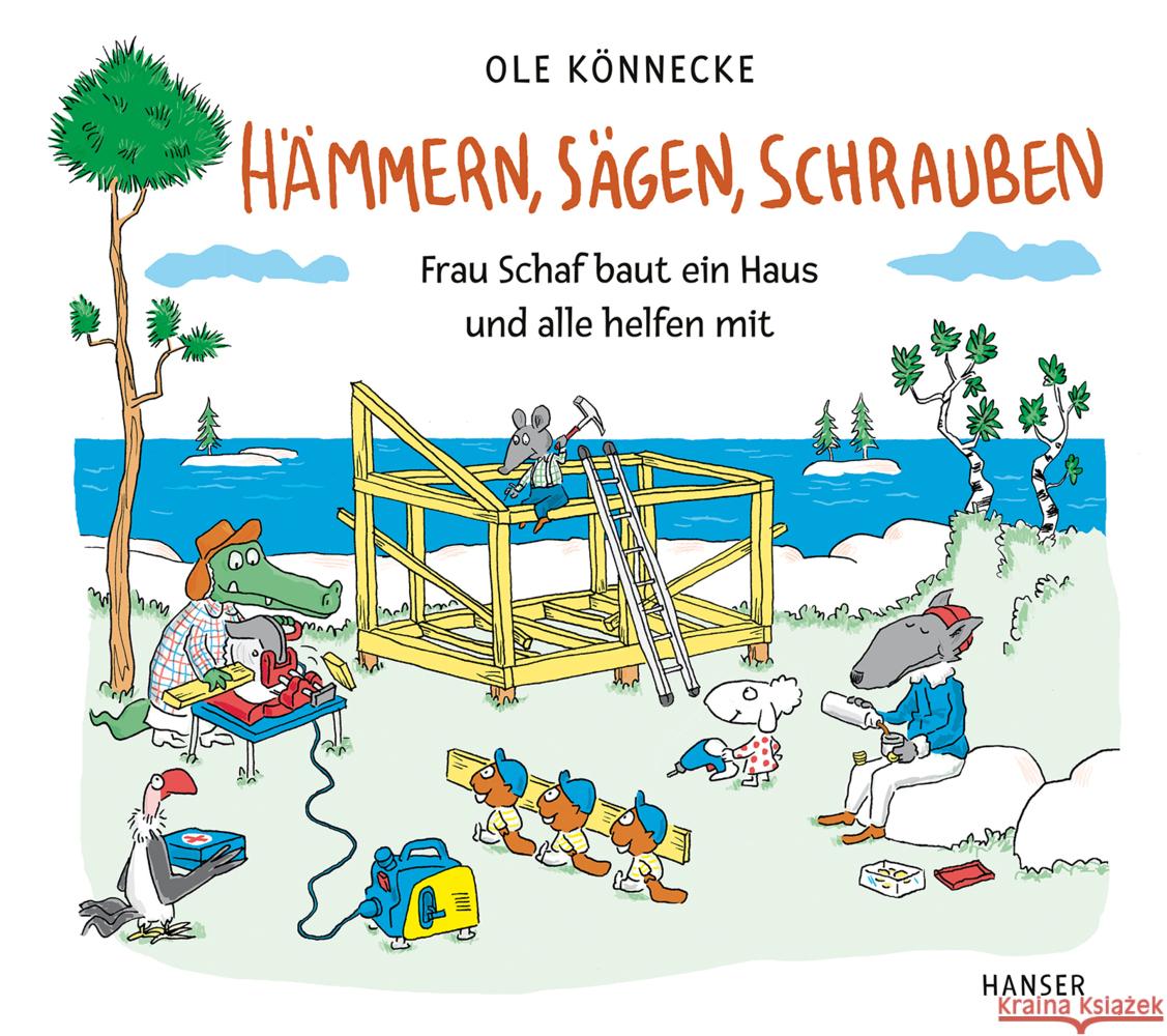 Hämmern, sägen, schrauben Könnecke, Ole 9783446284128 Hanser - książka