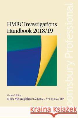 Hmrc Investigations Handbook 2018/19  9781526506245 Tottel Publishing - książka