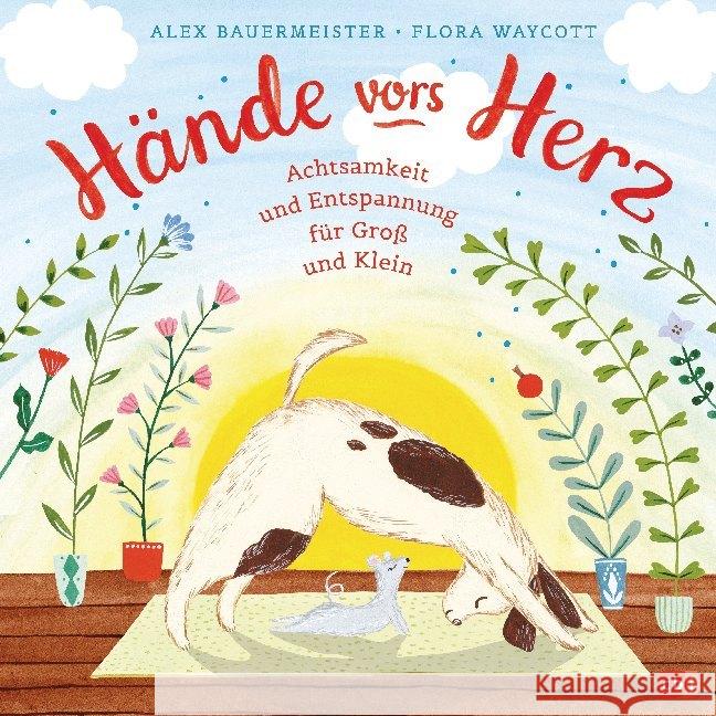 Hände vors Herz : Achtsamkeit und Entspannung für Groß und Klein - Ein Mitmachbuch Bauermeister, Alex 9783570177129 cbj - książka