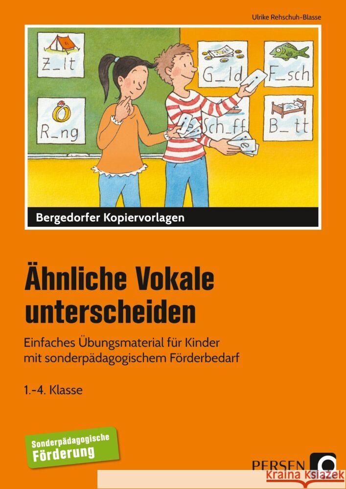 Ähnliche Vokale unterscheiden Rehschuh-Blasse, Ulrike 9783403207566 Persen Verlag in der AAP Lehrerwelt - książka