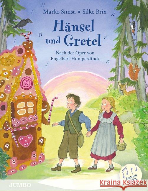 Hänsel und Gretel, m. Audio-CD : Nach der Oper von Engelbert Humperdinck  9783833736025 Jumbo Neue Medien - książka