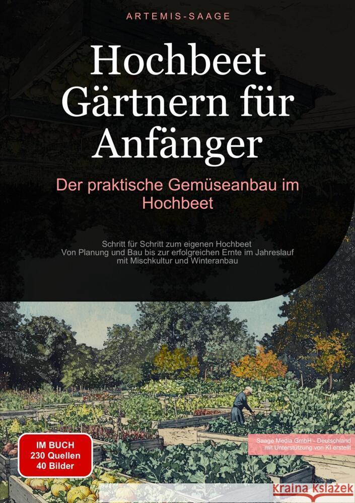 Hochbeet Gärtnern für Anfänger: Der praktische Gemüseanbau im Hochbeet Saage - Deutschland, Artemis 9783384476944 Saage Books - książka