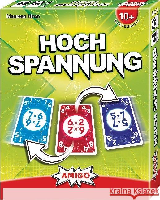Hochspannung (Kartenspiel)  4007396019087 Amigo Verlag - książka